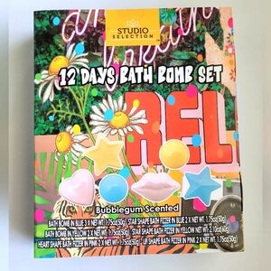 12 Days of Bath Bombs Set